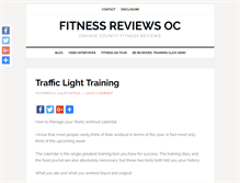 Tablet Screenshot of fitnessreviewsoc.com